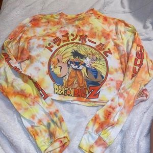 Dragon Ball Z Long Sleeve Cropped